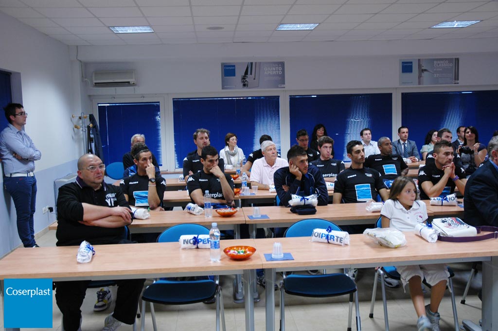 Conferenza stampa squadra Coserplast Pallavolo Matera del 07/10/2011